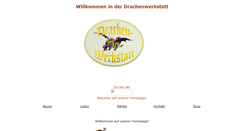 Desktop Screenshot of drachen-werkstatt.de